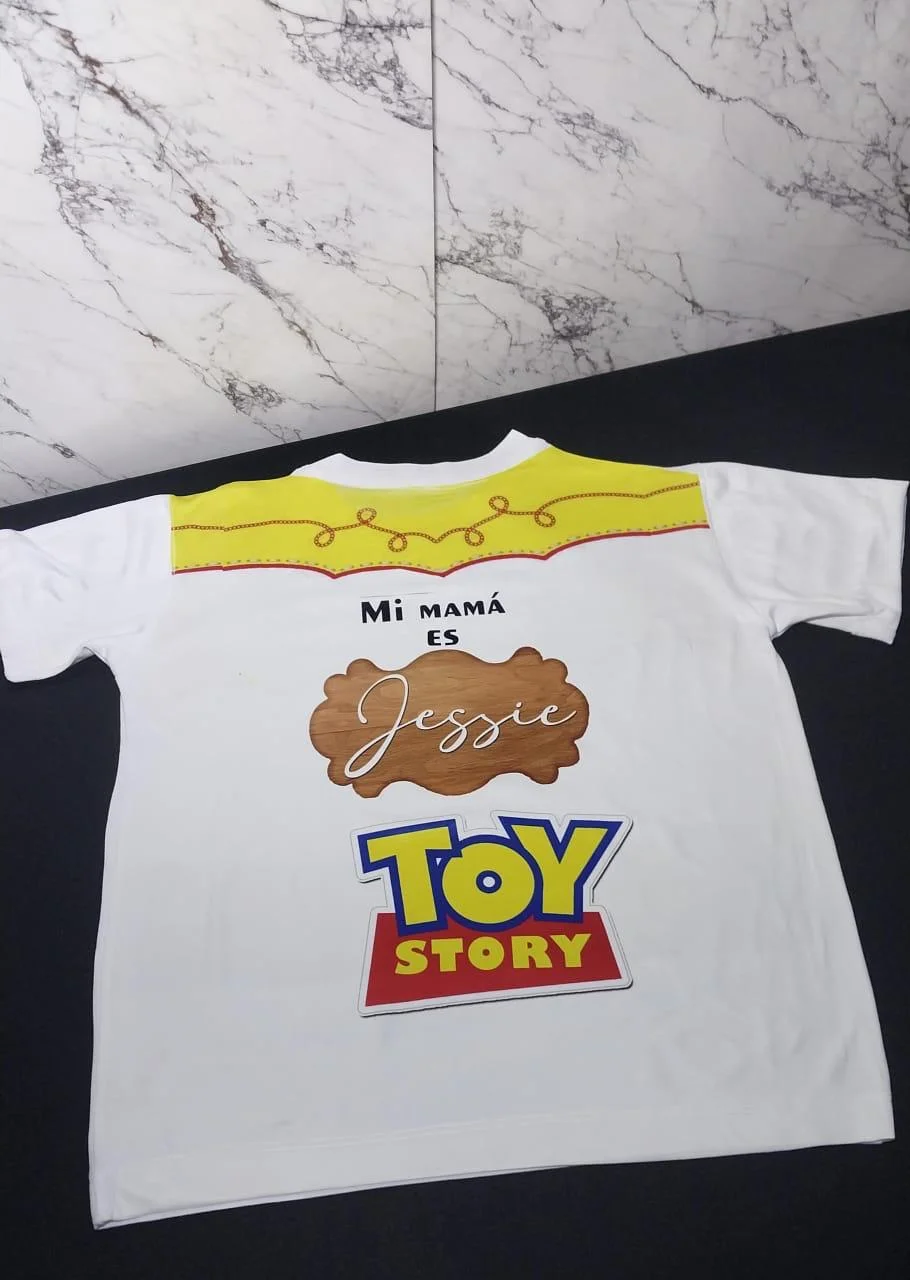 Camisa Toy Story personalizada