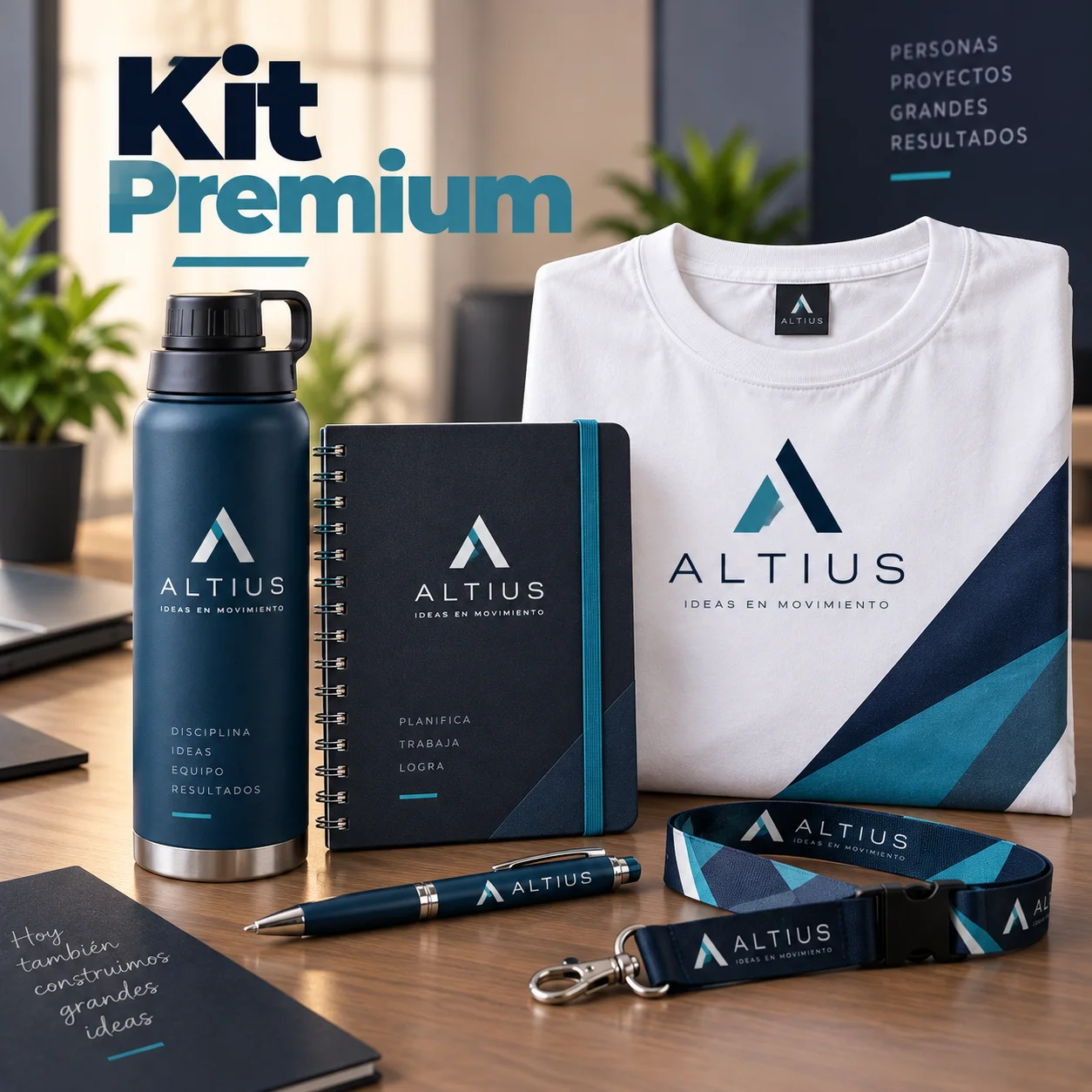 Kit empresarial premium personalizado en Venezuela
