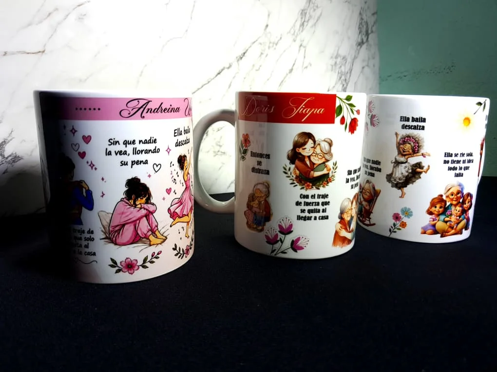 Pocillos y tazas personalizadas
